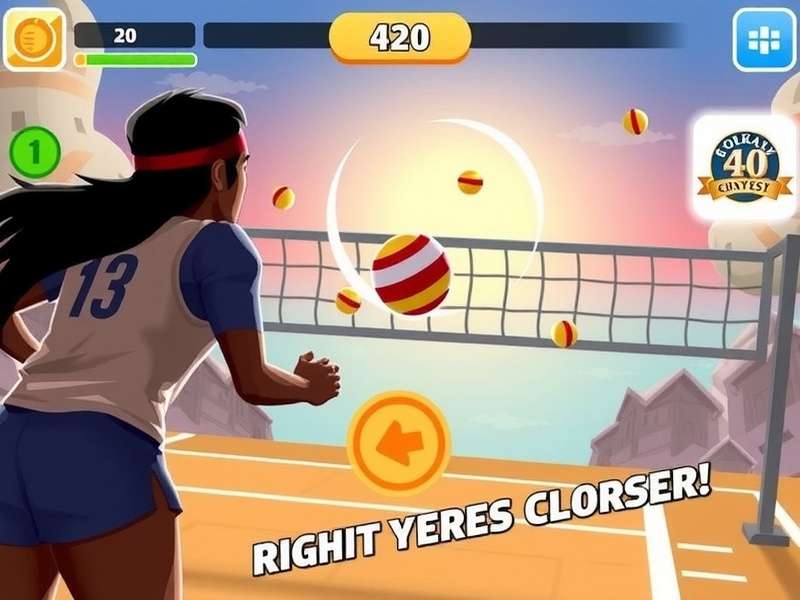 Volley Glory Quest Gameplay Screenshot